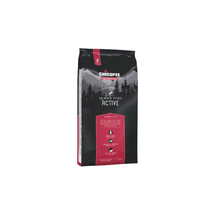 Chicopee Active Лосось с картофелем для активных 12 кг - chic-25