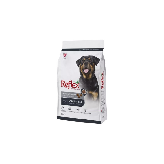 Reflex Adult Lamb&Rice Ягненок с рисом для взрослых всех пород 3 кг - 4927820128