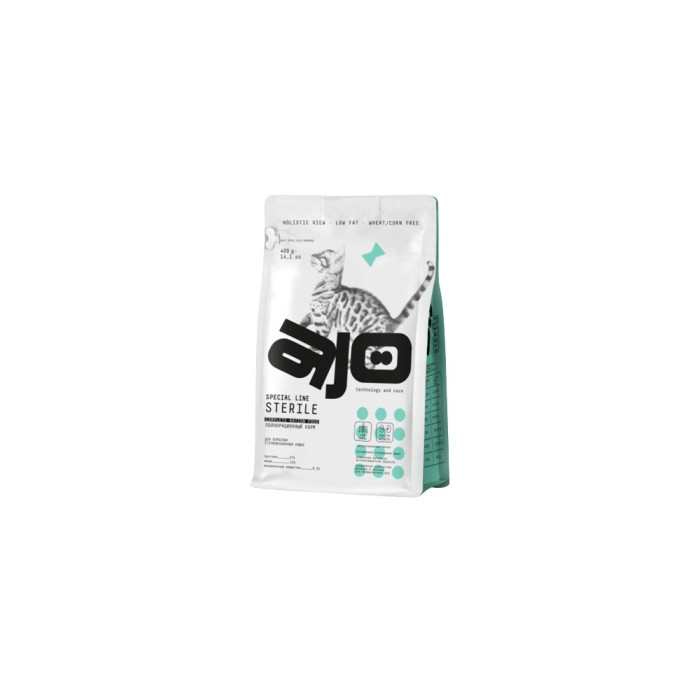 AJO Special Line Sterile индейка, курица, утка 0.4 кг - 4630169560129