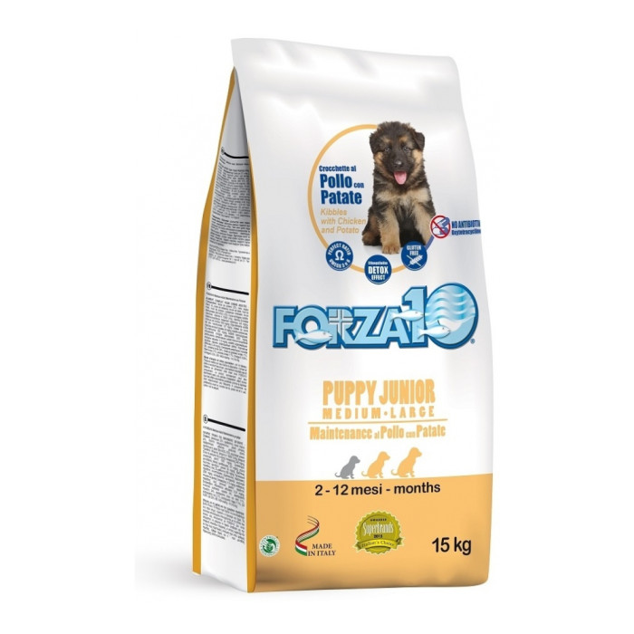 Forza 10 Forza10 Puppy Junior Maintenance M/L үшін щенктер 15 кг - 8020245013162