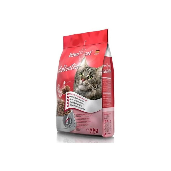 Bewi Cat Delicaties птица птица 5 кг - 4002633751815