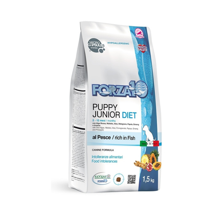 Forza 10 Puppy Junior Diet для щенков всех пород 1.5 кг