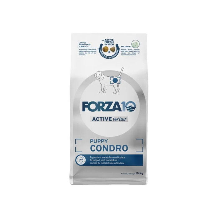 Forza 10 Puppy Condro Active для щенков всех пород с проблемами опорно-двигательного аппарата 10 кг