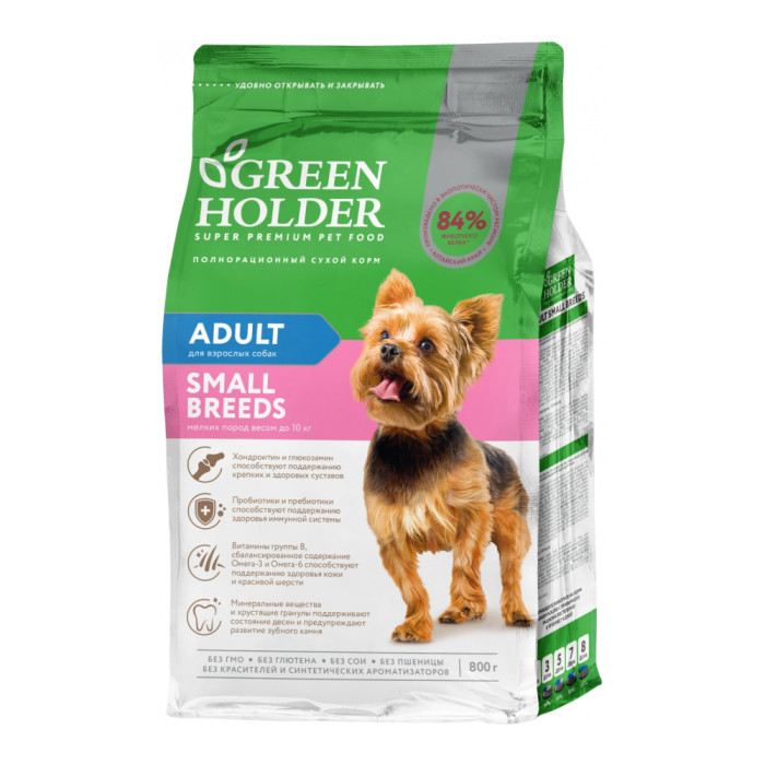 Green Holder Adult Small Breeds для взрослых мелких пород 0.8 кг - AZ00003