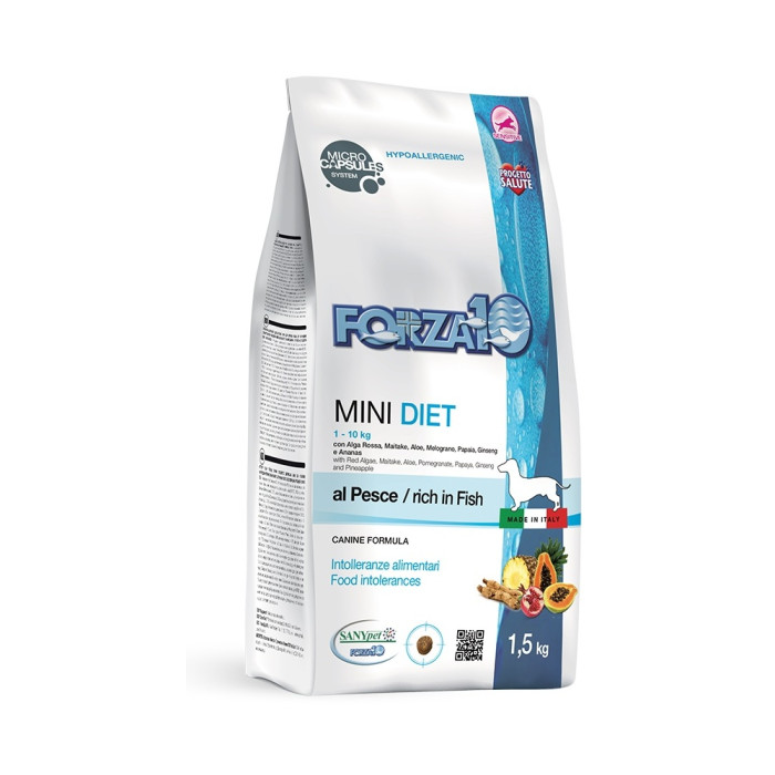 Forza10 Mini Diet Балық ересек ұсақ тұқымдар үшін 1.5 кг
