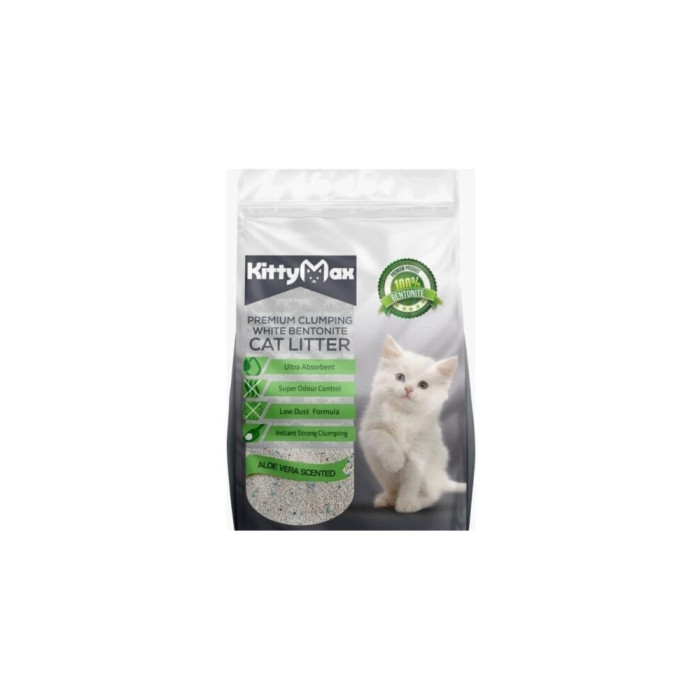 KittyMax Алоэ вера бентонит комкующийся 5 л 4220244
