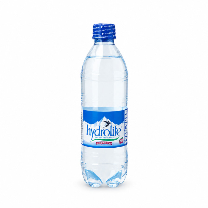 Hydrolife gazlangan tog' suvi, 0.5 l