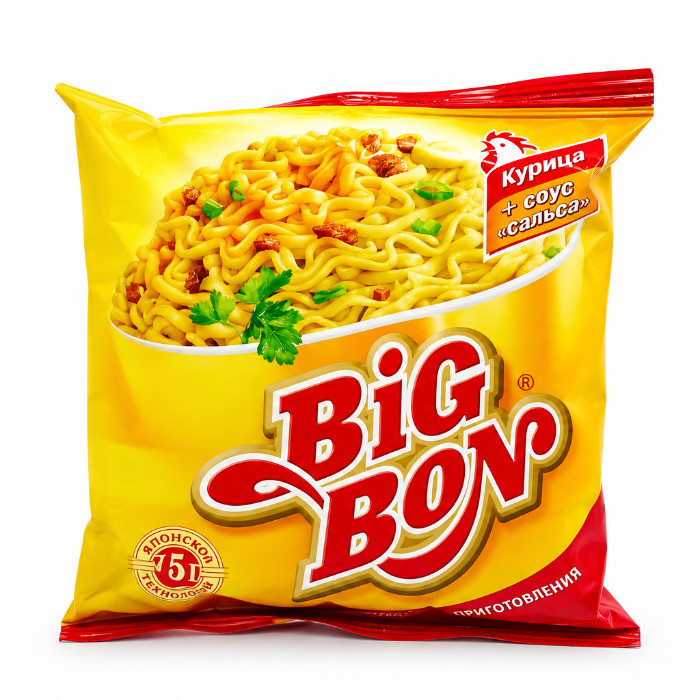Big Bon "Tovuq" salsa sousli lapshasi, 75 g