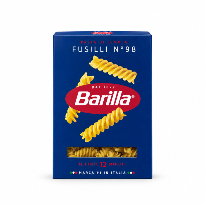 Barilla Fusilli N98 makaron mahsuloti, 450 g