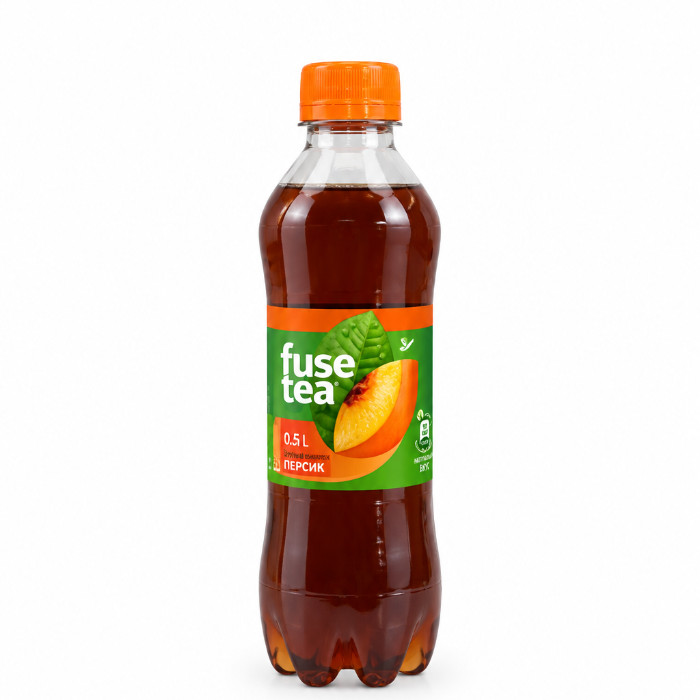 Fusetea Shaftoli ta'mli qora choy, 0.5 l