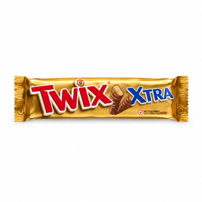 Twix Xtra shokoladli batoni, 82 g