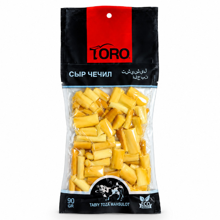 Toro Chechil pishloqli gazak, 90 g