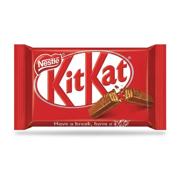 KitKat sutli shokolad bilan qoplangan vafli batonchasi, 38 g