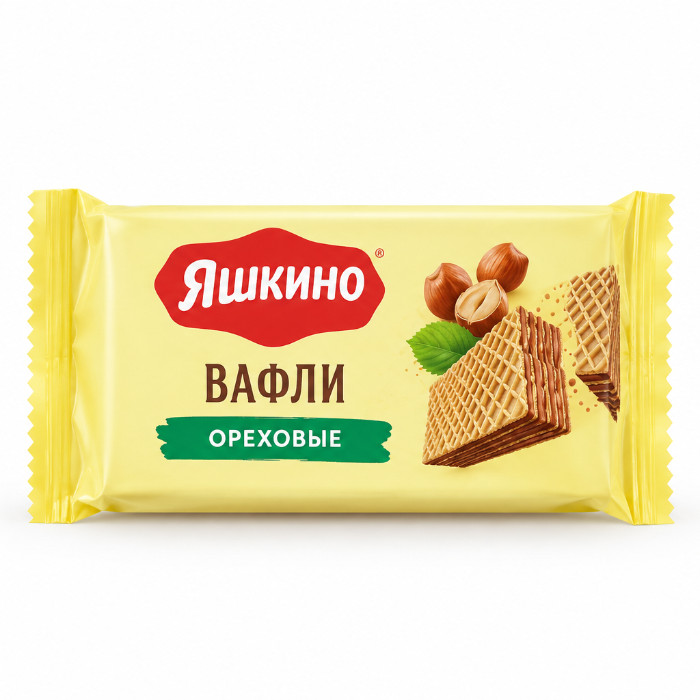 Yashkino yong'oqli vafli, 300 g