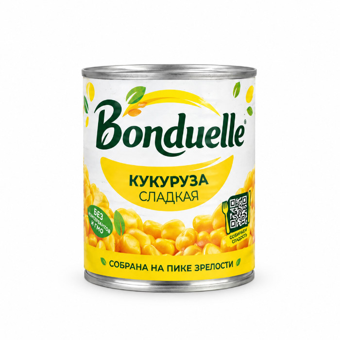 Bonduelle shirin makkajo'xori, 340 g