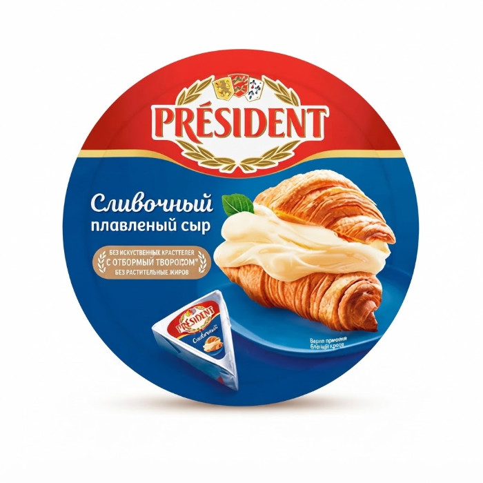 President qaymoqli erigan pishlog'i, 400 g
