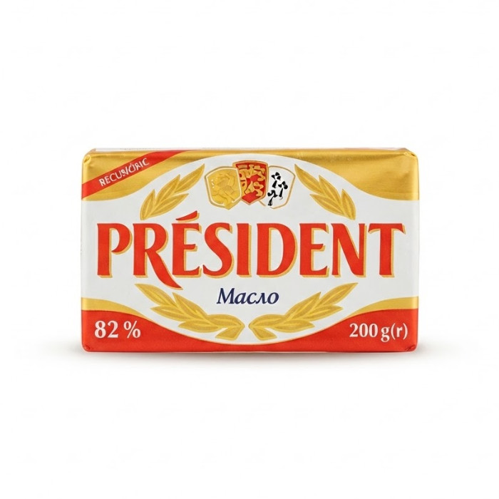 President 82% sariyog'i, 200 g