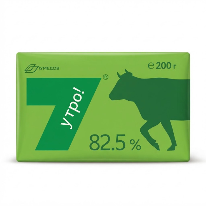 7 утра 82,5% sariyog'i, 200 g