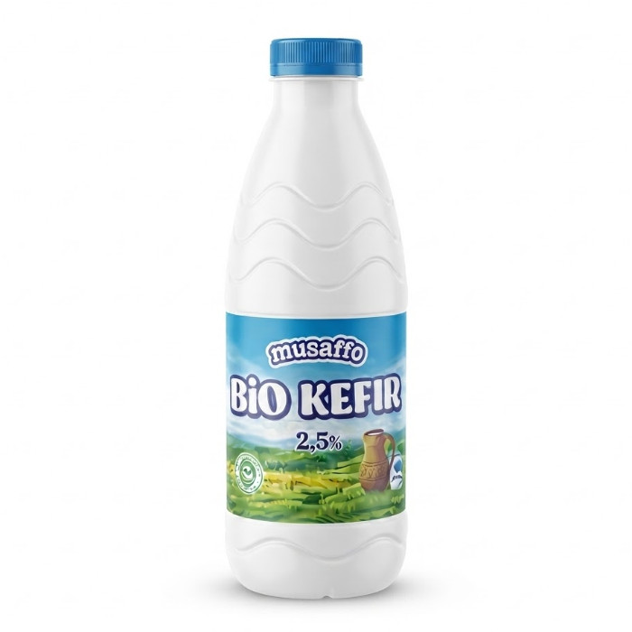 Musaffo 2,5% bio kefir, 900 g