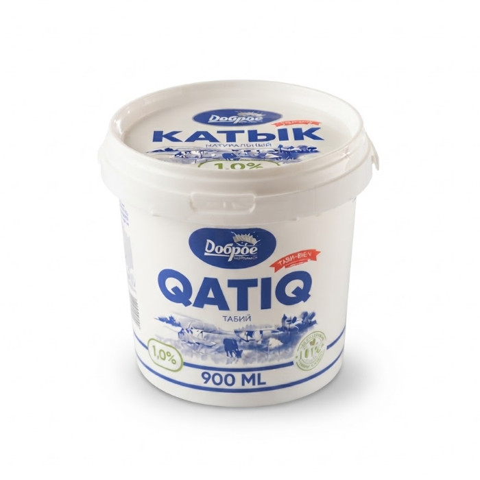 Доброе 1,0% qatiq, 900 g
