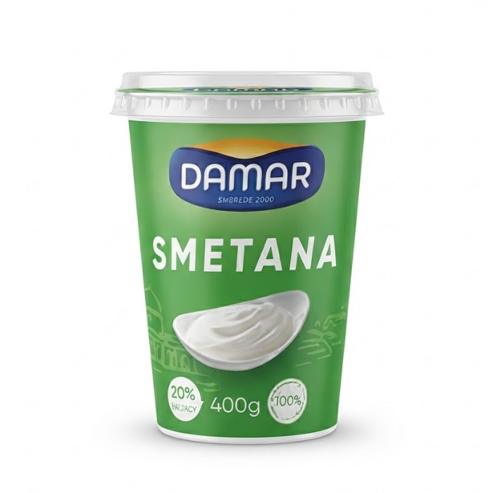 Damar 20% smetana, 400 g