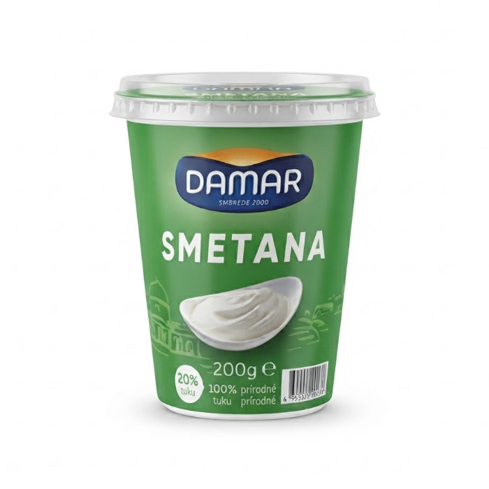 Damar 20% smetana, 200 g