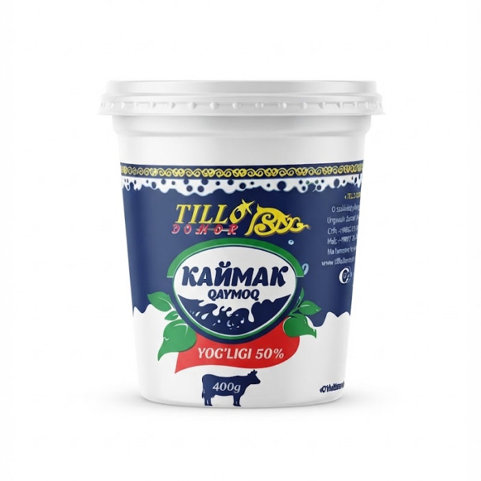 Tillo Domor 50% qaymoq, 400 g