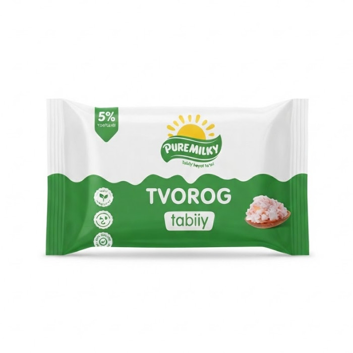 Pure Milky 5% tvorog, 200 g