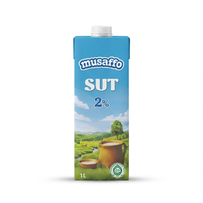 Musaffo 2% sut, 1 l