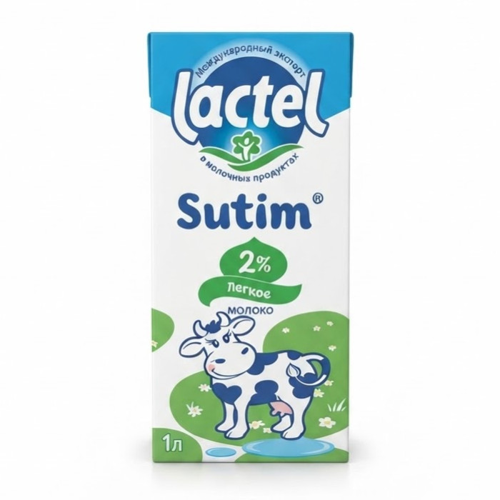 Lactel Sutim 2% sut, 1 l