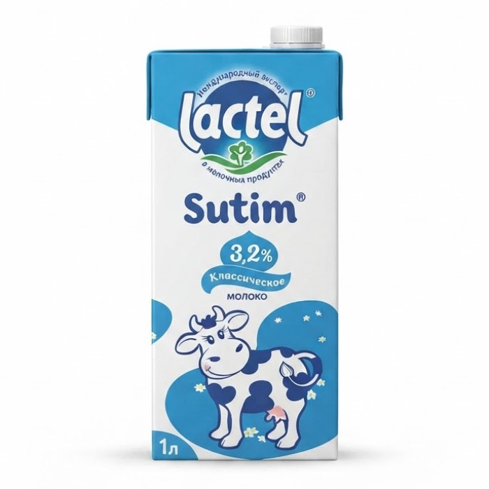 Lactel Sutim klassik 3.2% sut, 1 l