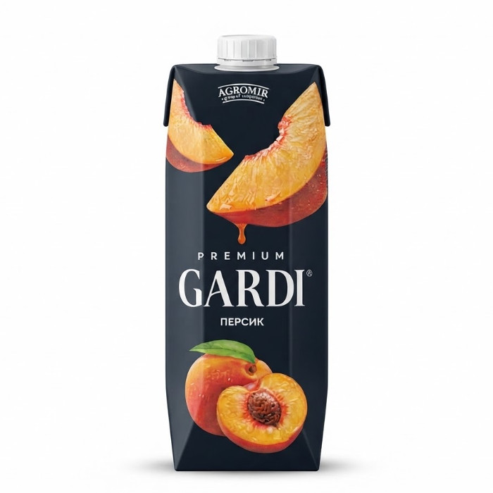 Agromir Gardi shaftoli sharbati, 1 l