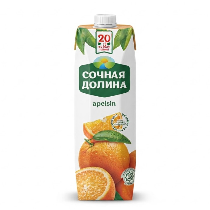Sochnaya Dolina apelsin nektari, 1 l