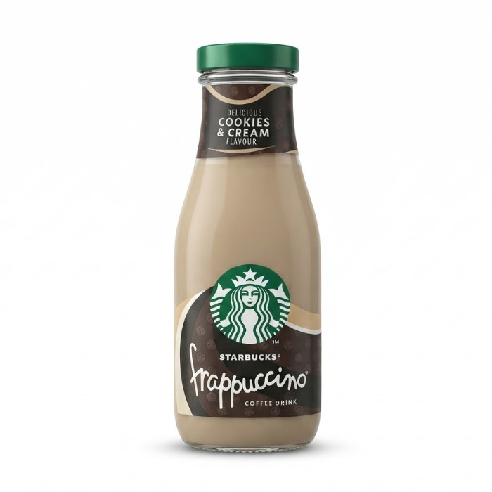Starbucks Frappuccino pechene va qaymoq qahva ichimligi, 250 ml