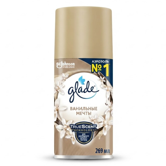 Glade Vanilniye mechti havo purkagich, 269 ml