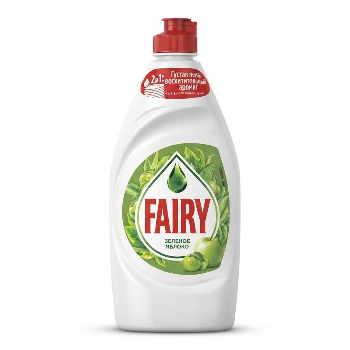 Fairy Zelyonoye yabloko idish-tovoq yuvish vositasi, 450 ml