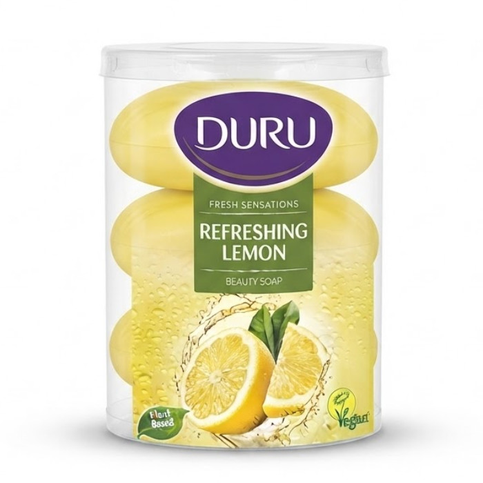 Duru Refreshing Lemon qatti sovun to'plami