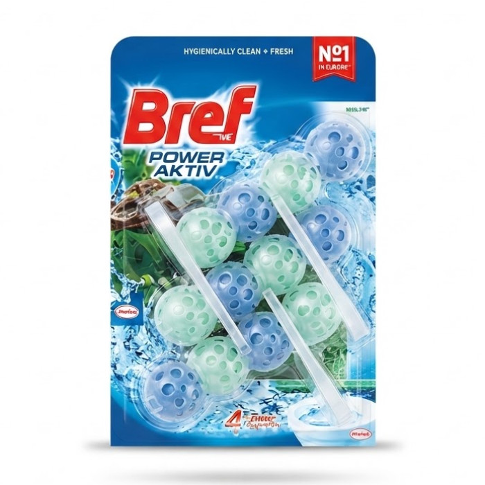 Bref Power Aktiv tualet uchun osma blok