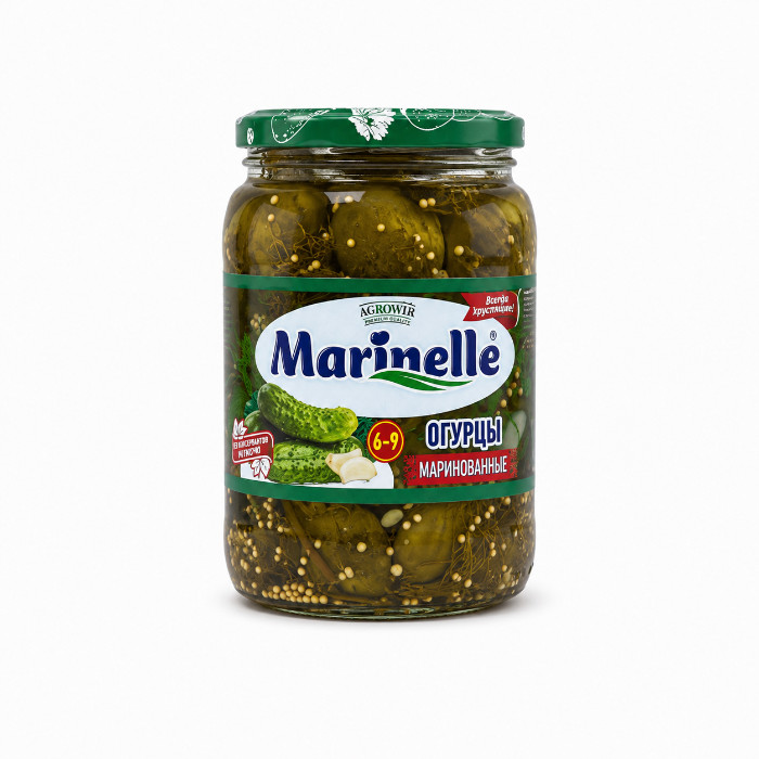 Marinelle tuzlangan bodring, 720ml