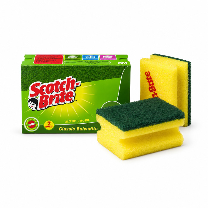 Scotch-Brite Idish yuvish gubkalari 5 dona