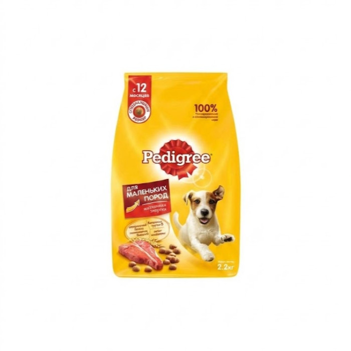 Pedigree Mol go'shti 2,2 kg