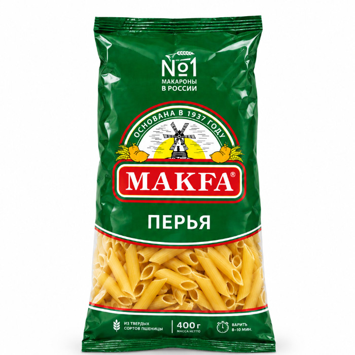 Makfa "Perya" (Quvursimon) makaron mahsuloti, 400 g