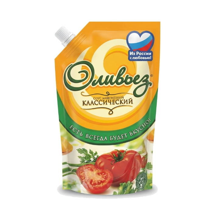 Оливьез klassik mayonez sousi, 600 ml