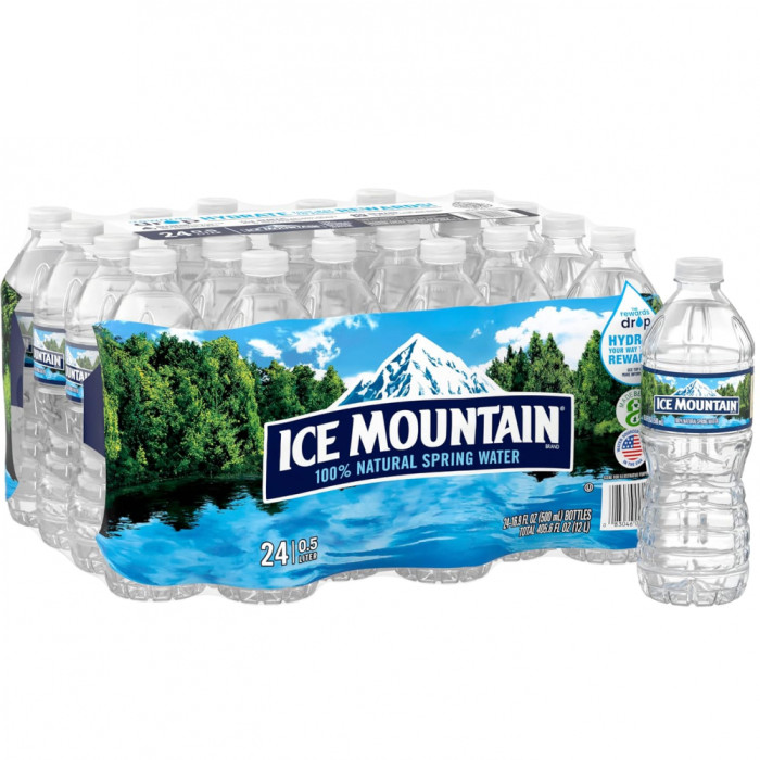 Ice Mountain Brand Natural Spring Water 24 Pack