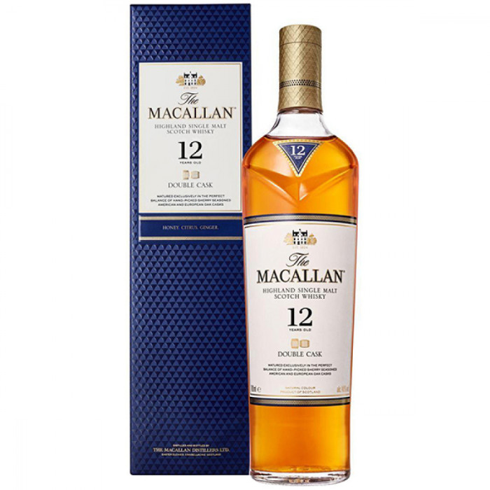 Macallan whiskey 12 years 700 ml