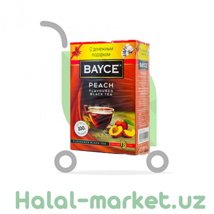 Чай зеленый BAYCE Персик 100гр