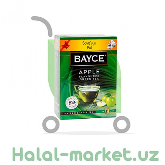 Чай зеленый BAYCE Яблоко 100гр