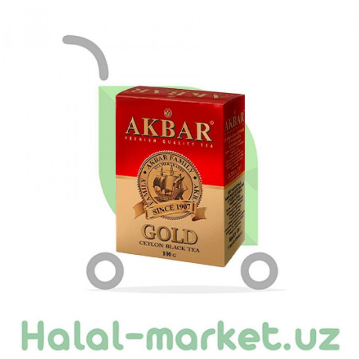 Чай черный AKBAR Gold 100гр