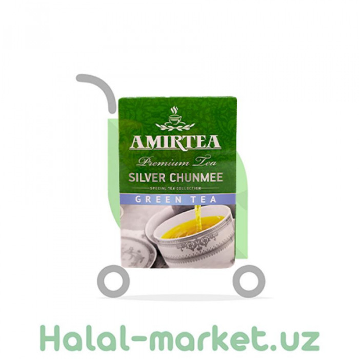 Чай AMIR PREMIUM Silver Chunmee 90гр