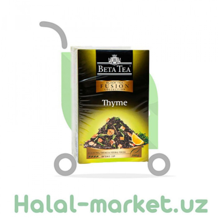 Чай черный BETA TEA FUSION Thyme 100гр